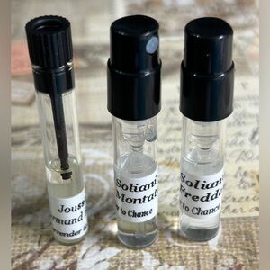 Niche perfume sample bundle hilde soliani jousset gourmand scents